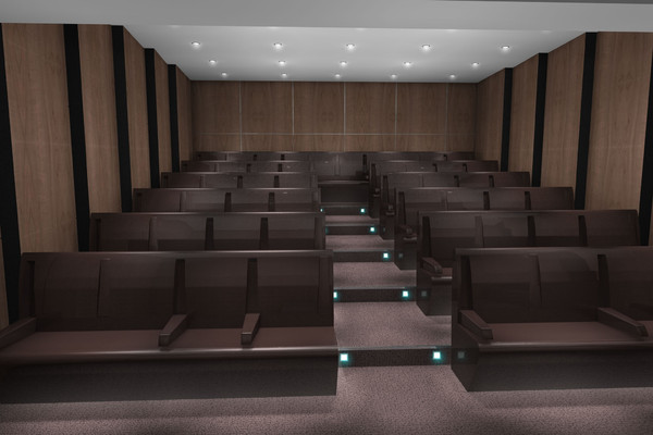 cinema4d interior design auditorium - Interior design/Auditorium by studiorender